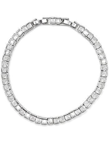 Bracelet Luxenter finition argent et zircone brillante - Zaix