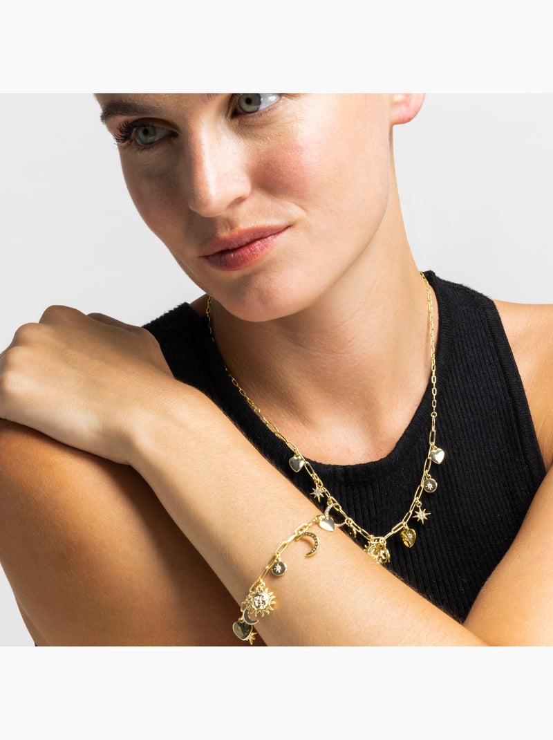 Bracelet Luxenter finition or 18k - Nafir Jaune - Kiabi