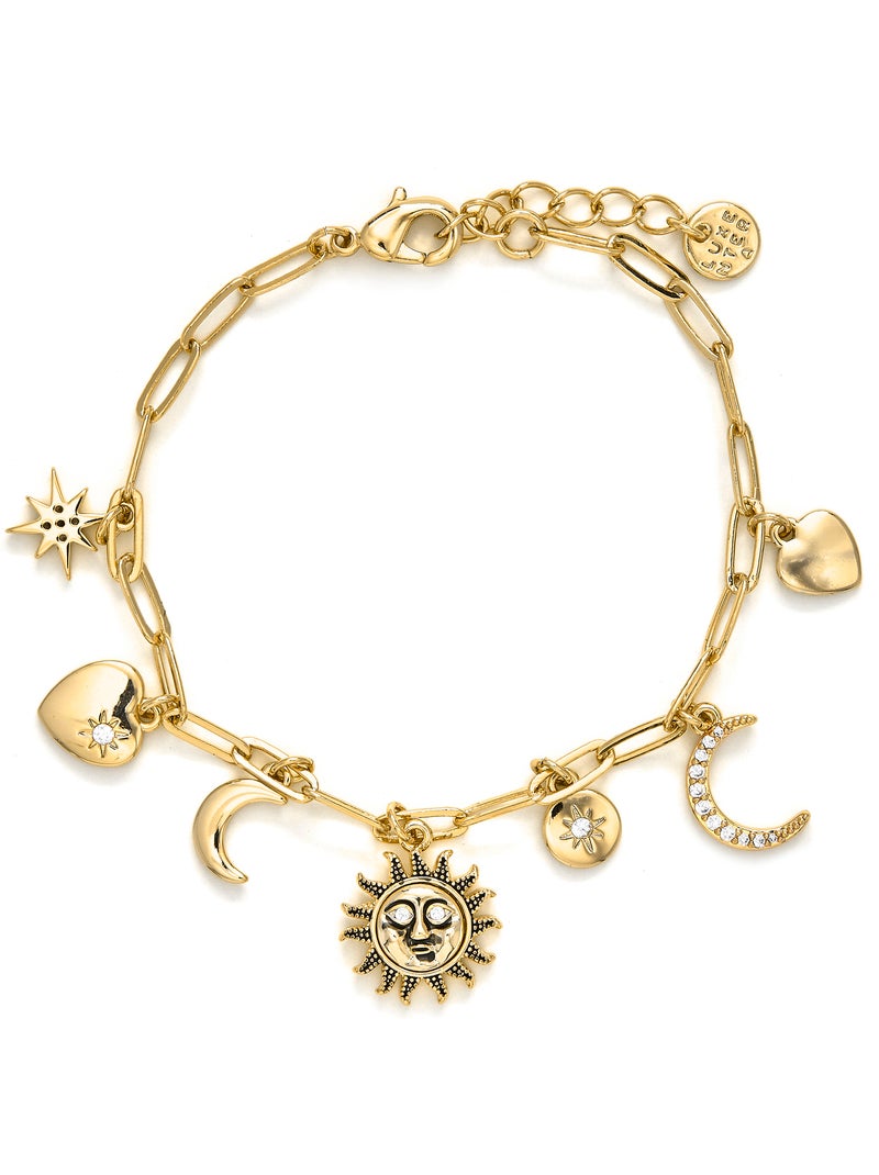 Bracelet Luxenter finition or 18k - Nafir Jaune - Kiabi