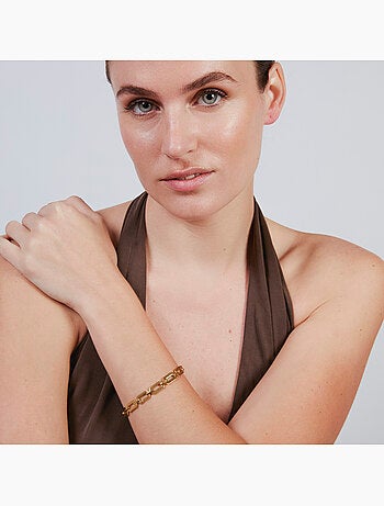 Bracelet Luxenter finition or jaune 18 carats - Cuetz