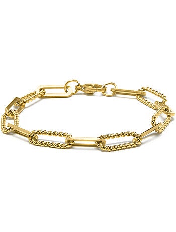 Bracelet Luxenter finition or jaune 18 carats - Emga