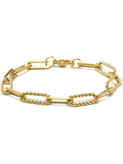 Bracelet Luxenter finition or jaune 18 carats - Emga - Kiabi Bracelet Luxenter finition or jaune 18 carats - Emga - Kiabi