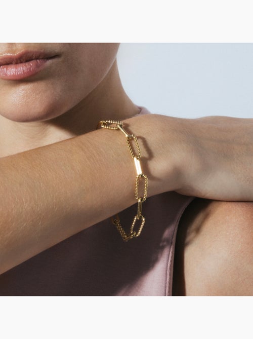 Bracelet Luxenter finition or jaune 18 carats - Emga - Kiabi Bracelet Luxenter finition or jaune 18 carats - Emga - Kiabi