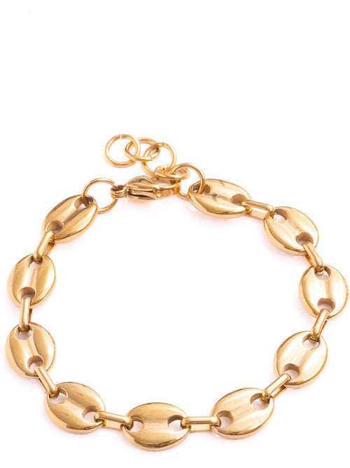 Bracelet Luxenter finition or jaune 18 carats - Forbek - Kiabi Bracelet Luxenter finition or jaune 18 carats - Forbek - Kiabi