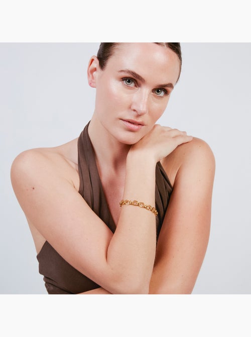 Bracelet Luxenter finition or jaune 18 carats - Hataj - Kiabi Bracelet Luxenter finition or jaune 18 carats - Hataj - Kiabi