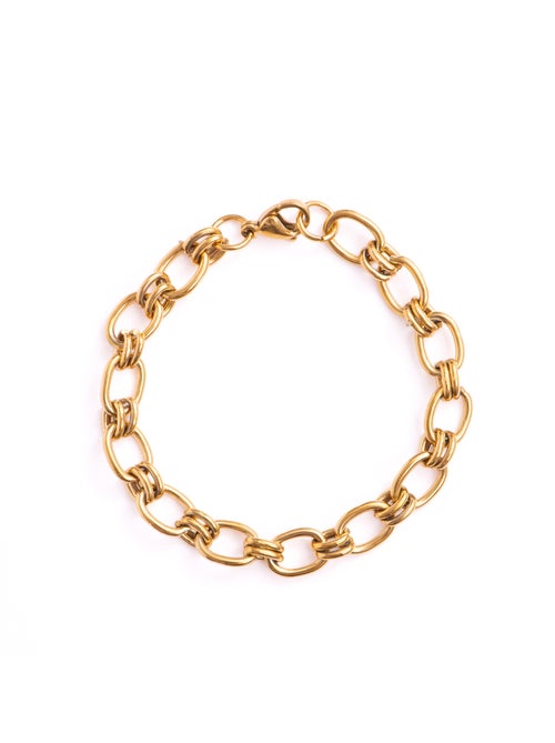 Bracelet Luxenter finition or jaune 18 carats - Hataj - Kiabi Bracelet Luxenter finition or jaune 18 carats - Hataj - Kiabi