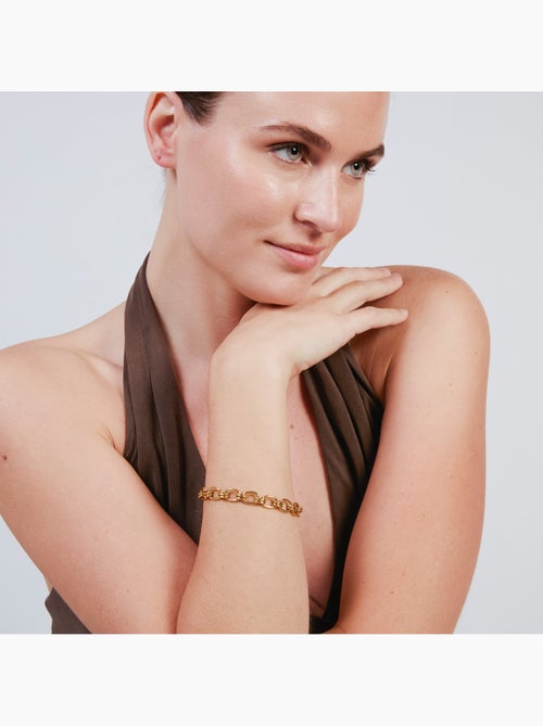 Bracelet Luxenter finition or jaune 18 carats - Hataj - Kiabi Bracelet Luxenter finition or jaune 18 carats - Hataj - Kiabi