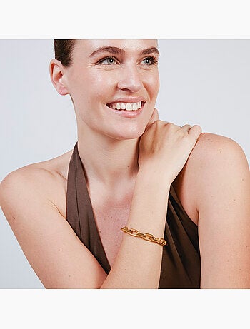 Bracelet Luxenter finition or jaune 18 carats - Hexlo