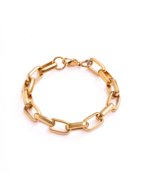 Bracelet Luxenter finition or jaune 18 carats - Hexlo - Kiabi