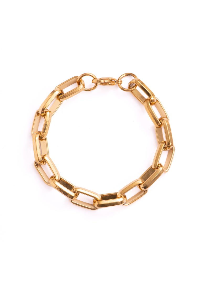 Bracelet Luxenter finition or jaune 18 carats - Hexlo Doré/or - Kiabi