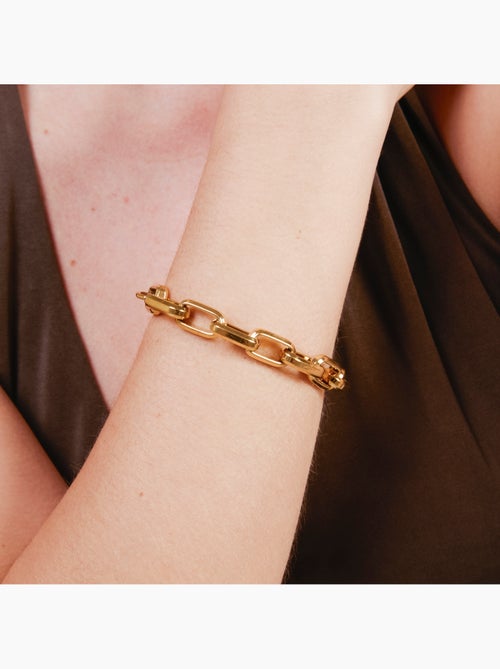 Bracelet Luxenter finition or jaune 18 carats - Hexlo - Kiabi
