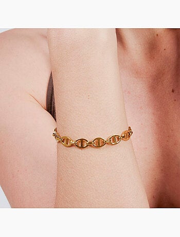Bracelet Luxenter finition or jaune 18 carats - Kisa
