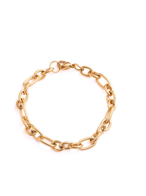 Bracelet Luxenter finition or jaune 18 carats - Litted - Kiabi Bracelet Luxenter finition or jaune 18 carats - Litted - Kiabi