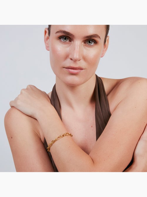 Bracelet Luxenter finition or jaune 18 carats - Litted - Kiabi Bracelet Luxenter finition or jaune 18 carats - Litted - Kiabi