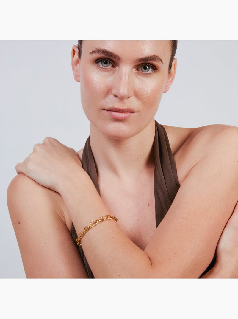 Bracelet Luxenter finition or jaune 18 carats - Litted Doré/or - Kiabi