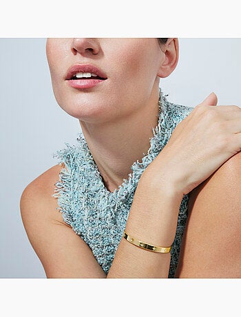 Bracelet Luxenter finition or jaune 18 carats - Orane