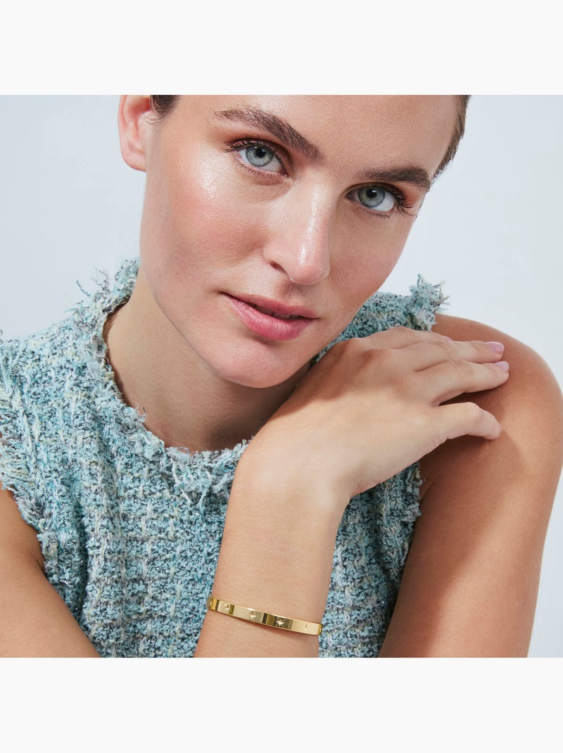 Bracelet Luxenter finition or jaune 18 carats - Orane Doré/or - Kiabi
