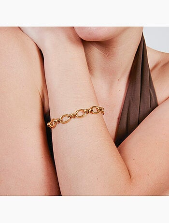 Bracelet Luxenter finition or jaune 18 carats - Salbra