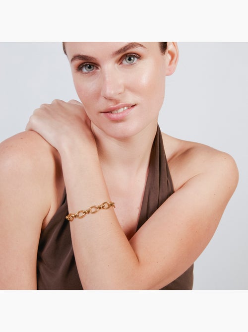 Bracelet Luxenter finition or jaune 18 carats - Salbra - Kiabi Bracelet Luxenter finition or jaune 18 carats - Salbra - Kiabi