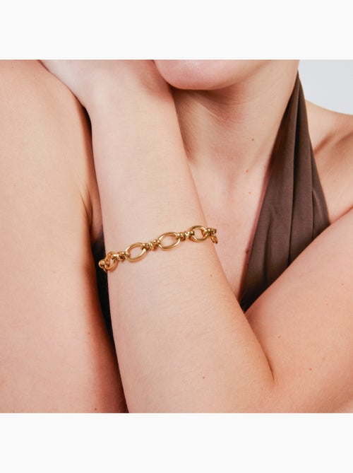 Bracelet Luxenter finition or jaune 18 carats - Salbra - Kiabi Bracelet Luxenter finition or jaune 18 carats - Salbra - Kiabi