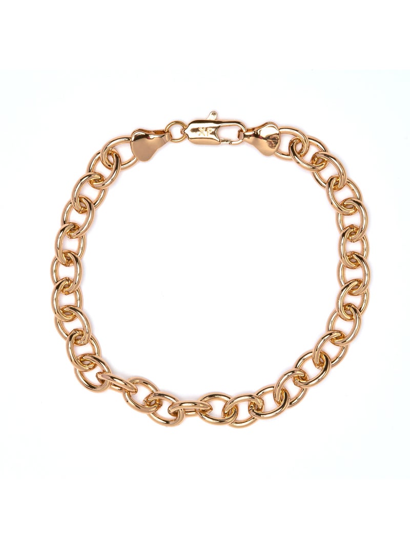 Bracelet Luxenter finition or jaune 18 carats - Tanhio Doré/or - Kiabi