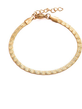 Bracelet Luxenter finition or jaune 18 carats - Xorisk