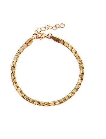 Bracelet Luxenter finition or jaune 18 carats - Xorisk
