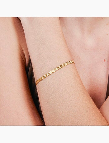 Bracelet Luxenter finition or jaune 18 carats - Xorisk