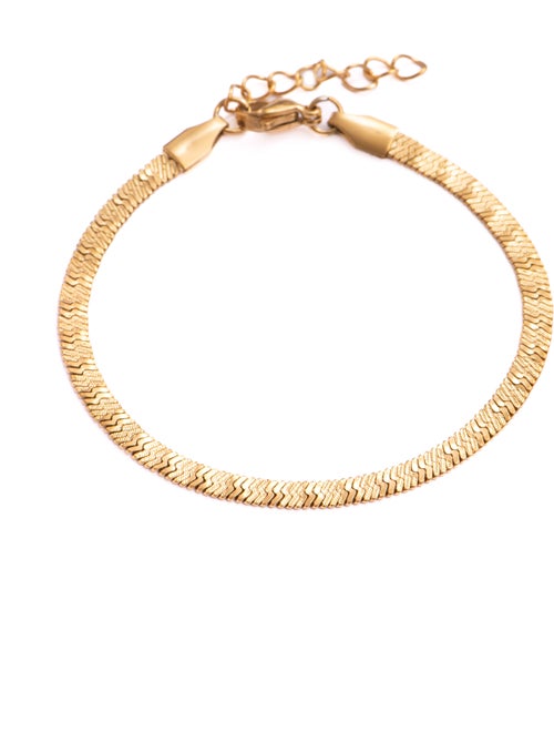 Bracelet Luxenter finition or jaune 18 carats - Xorisk - Kiabi