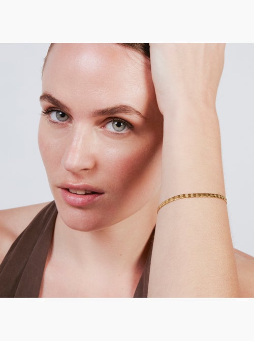 Bracelet Luxenter finition or jaune 18 carats - Xorisk - Kiabi