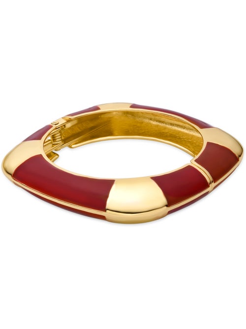 Bracelet Luxenter finition or jaune 18 carats et laqué rouge - Souda - Kiabi Bracelet Luxenter finition or jaune 18 carats et laqué rouge - Souda - Kiabi