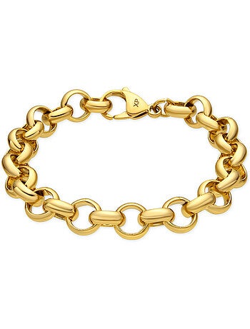 Bracelet Luxenter finition or jaune 18 carats et zircone brillante - Rydal