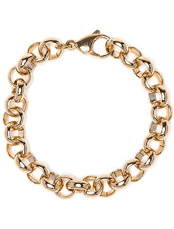Bracelet Luxenter finition or jaune 18 carats et zircone brillante - Rydal