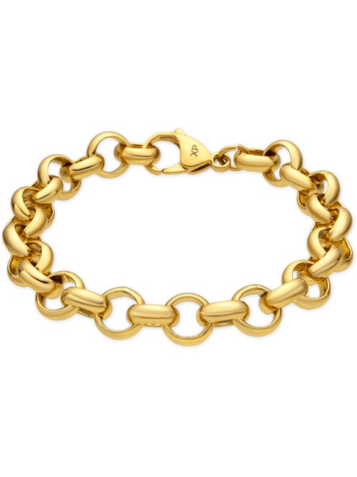 Bracelet Luxenter finition or jaune 18 carats et zircone brillante - Rydal - Kiabi Bracelet Luxenter finition or jaune 18 carats et zircone brillante - Rydal - Kiabi