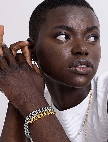 Bracelet Luxenter finition rhodium - Axone