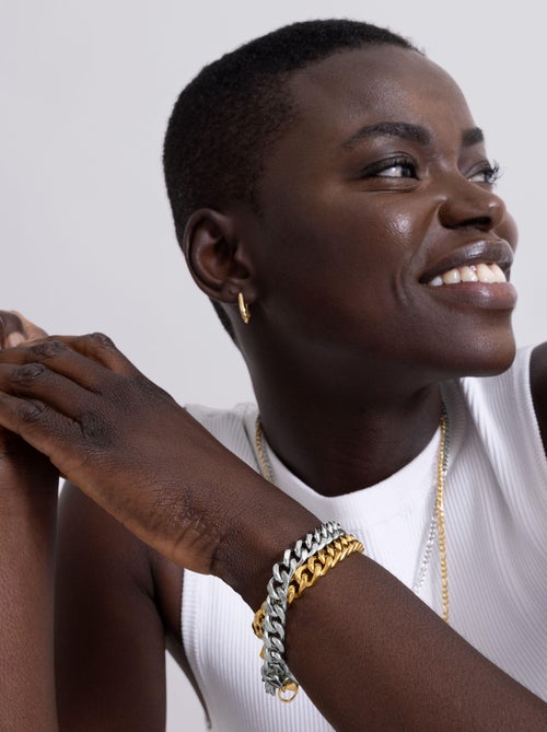 Bracelet Luxenter finition rhodium - Axone - Kiabi