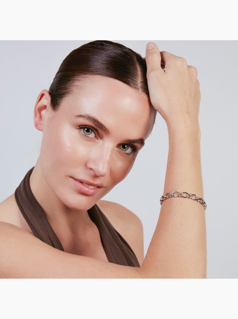 Bracelet Luxenter finition rhodium - Balil Argent - Kiabi