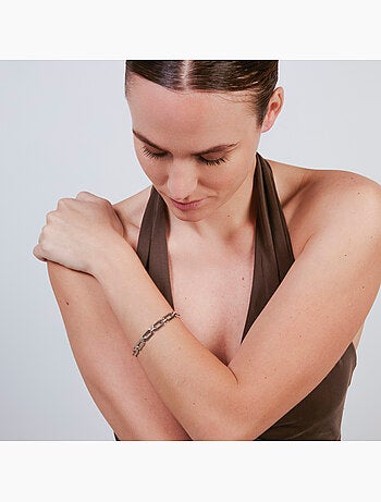 Bracelet Luxenter finition rhodium - Cuetz
