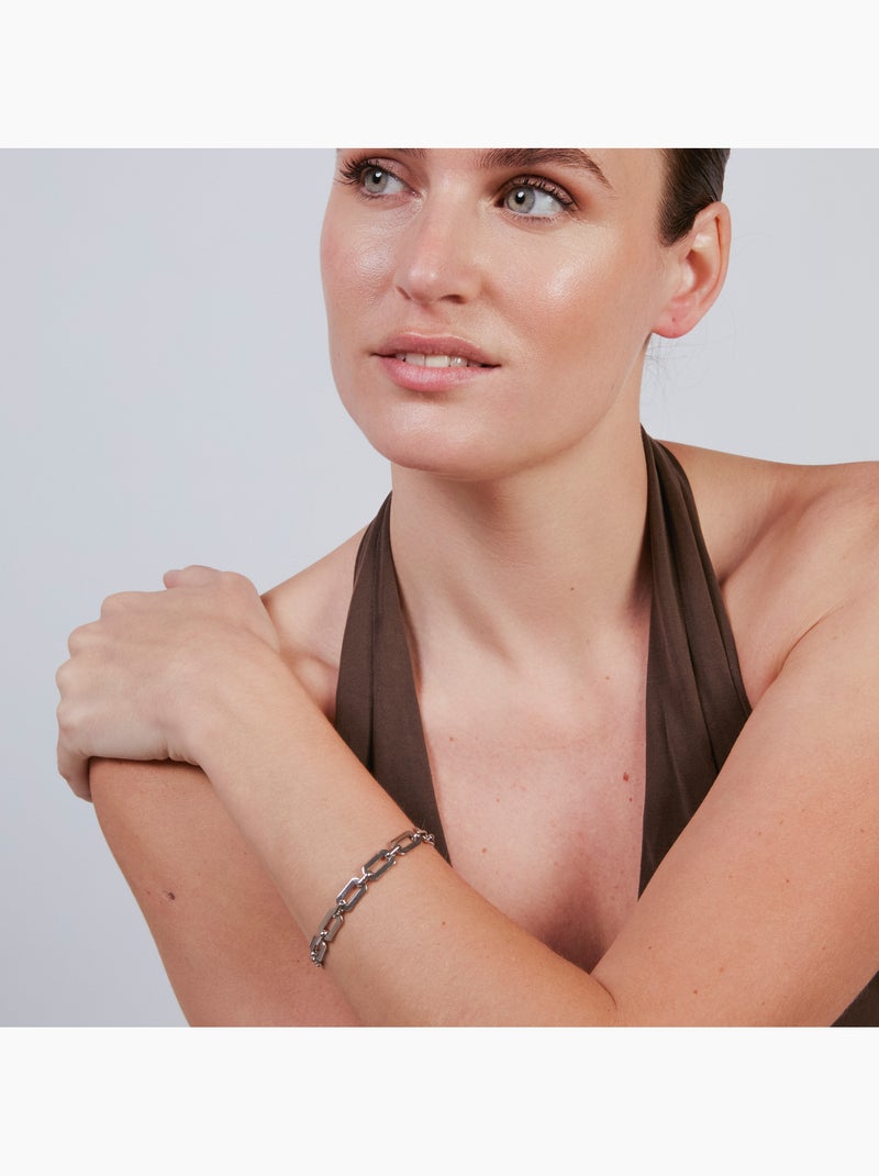 Bracelet Luxenter finition rhodium - Cuetz Argent - Kiabi