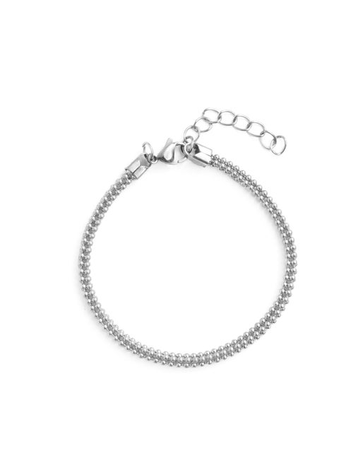 Bracelet Luxenter finition rhodium - Dahdan - Kiabi Bracelet Luxenter finition rhodium - Dahdan - Kiabi