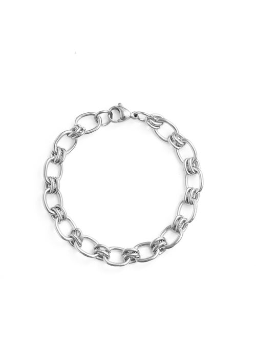 Bracelet Luxenter finition rhodium - Hataj - Kiabi Bracelet Luxenter finition rhodium - Hataj - Kiabi