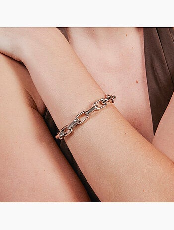 Bracelet Luxenter finition rhodium - Hexlo