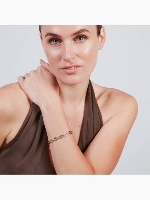 Bracelet Luxenter finition rhodium - Kisa - Kiabi Bracelet Luxenter finition rhodium - Kisa - Kiabi