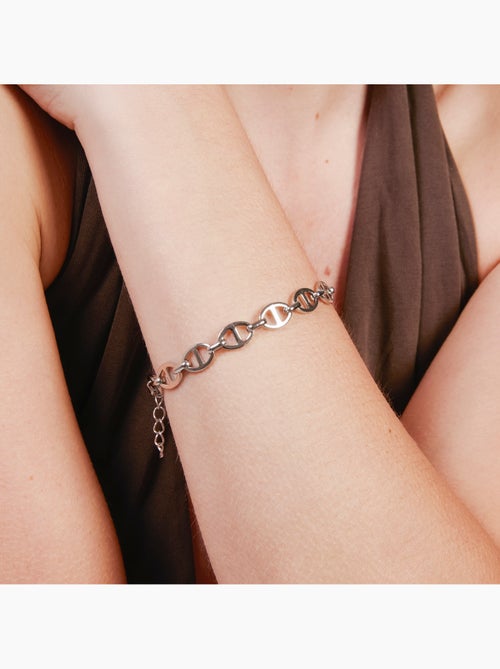 Bracelet Luxenter finition rhodium - Kisa - Kiabi Bracelet Luxenter finition rhodium - Kisa - Kiabi