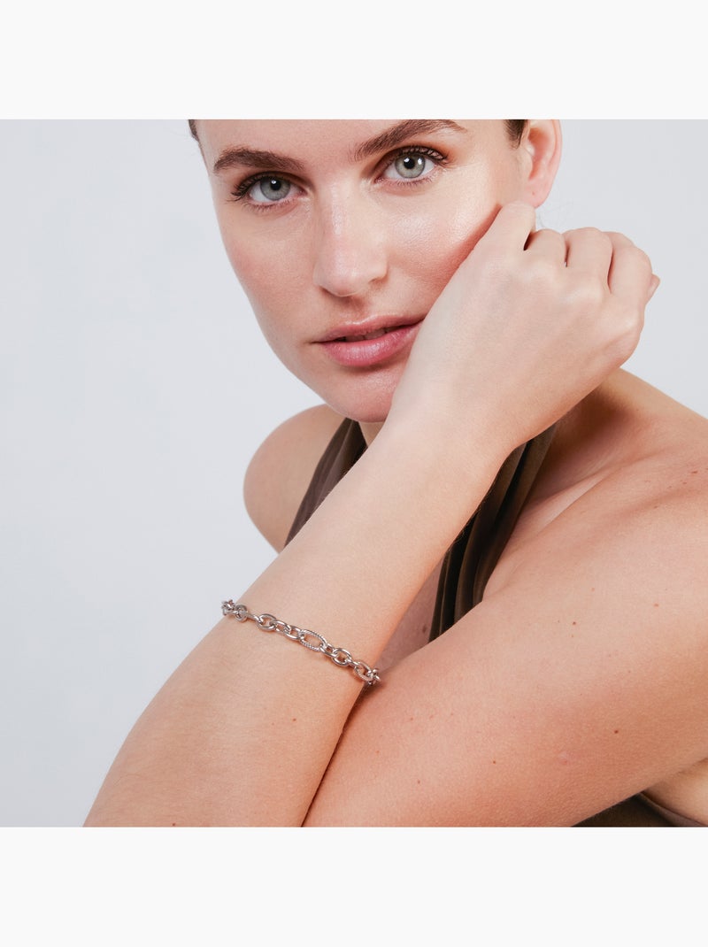 Bracelet Luxenter finition rhodium - Litted Argent - Kiabi