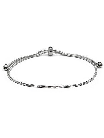 Bracelet Luxenter finition rhodium - Liwani
