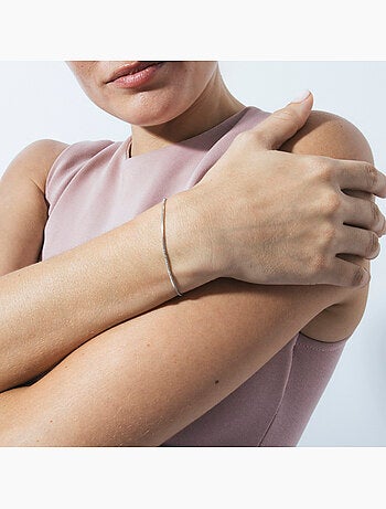 Bracelet Luxenter finition rhodium - Liwani