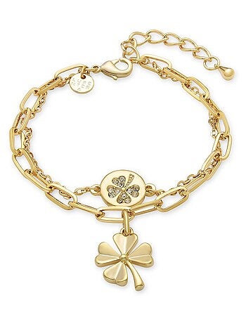 Bracelet Luxenter Flower finition or