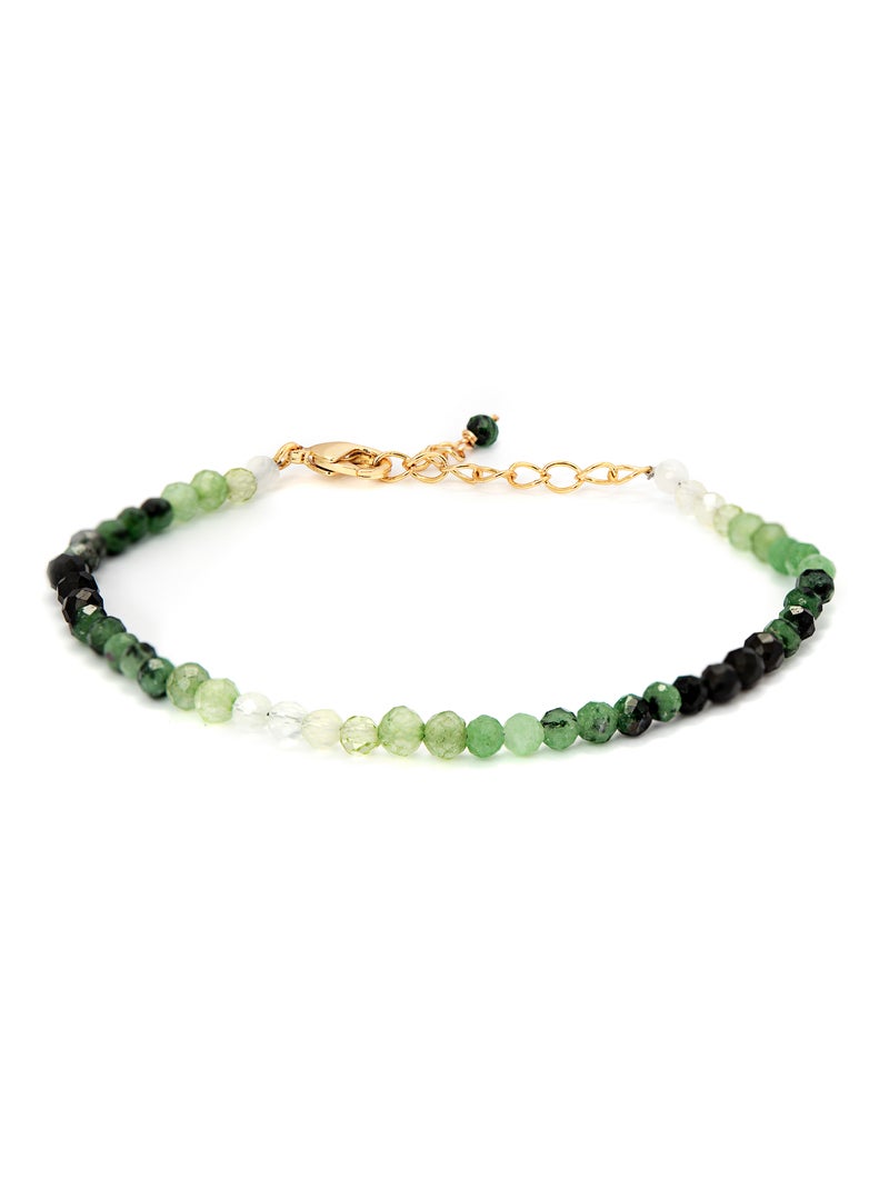 Bracelet Luxenter Halok en or jaune 18 carats Multicolore - Kiabi