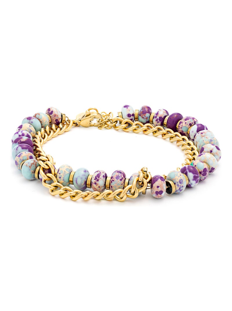 Bracelet Luxenter Hidao en or jaune 18 carats Doré/or - Kiabi